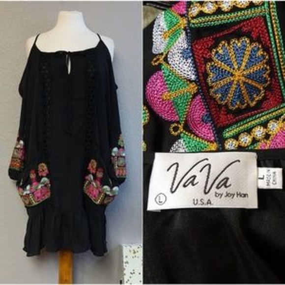 Va Va Other - Va Va U.S.A  Coverup size large black